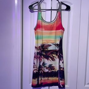 Roxy cover up dress, L, UV protection